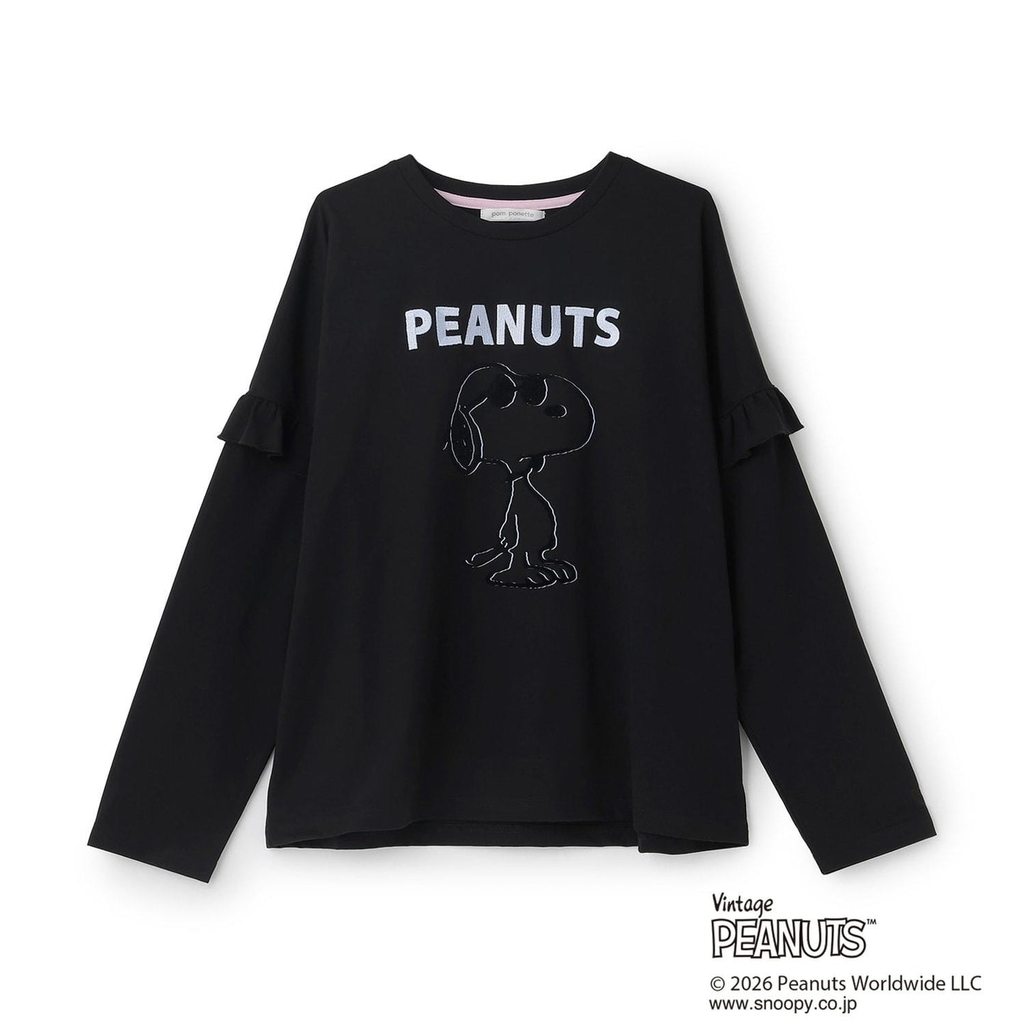 《PEANUTS》 接觸冷感 可拆袖T恤
