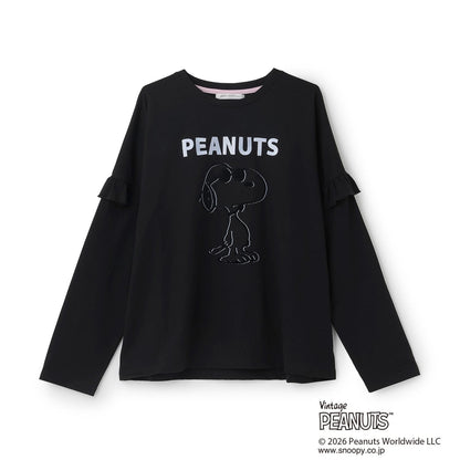 《PEANUTS》 接觸冷感 可拆袖T恤