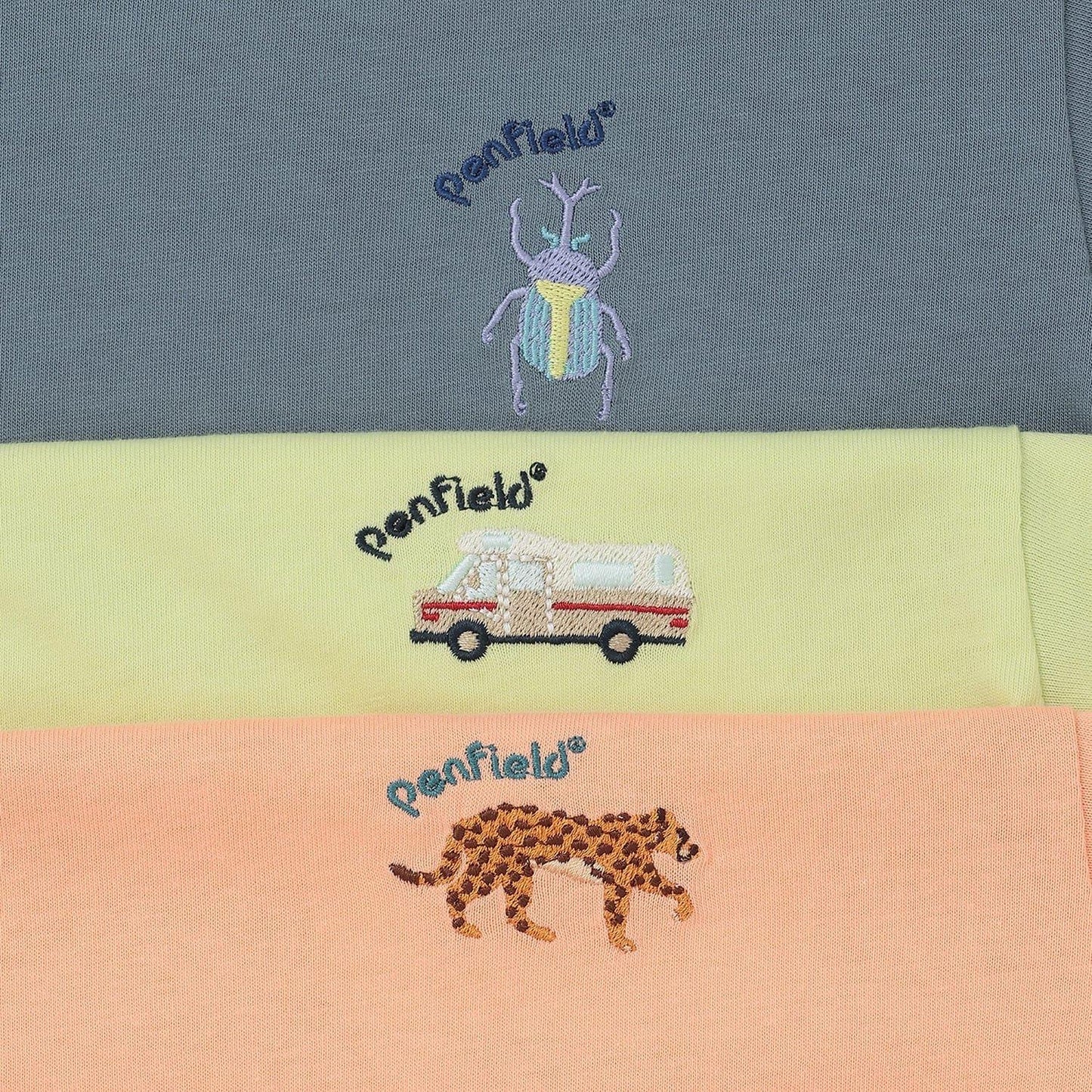Penfield 接觸冷感刺繡短袖T恤