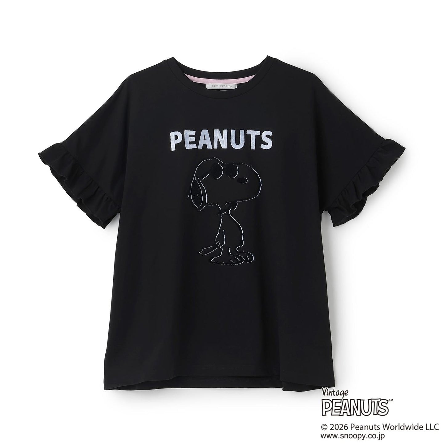 《PEANUTS》 接觸冷感 可拆袖T恤