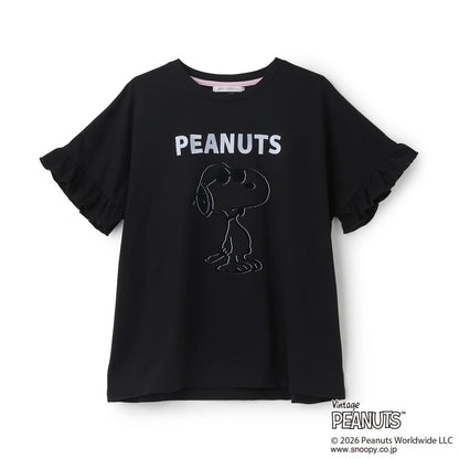 《PEANUTS》 接觸冷感 可拆袖T恤