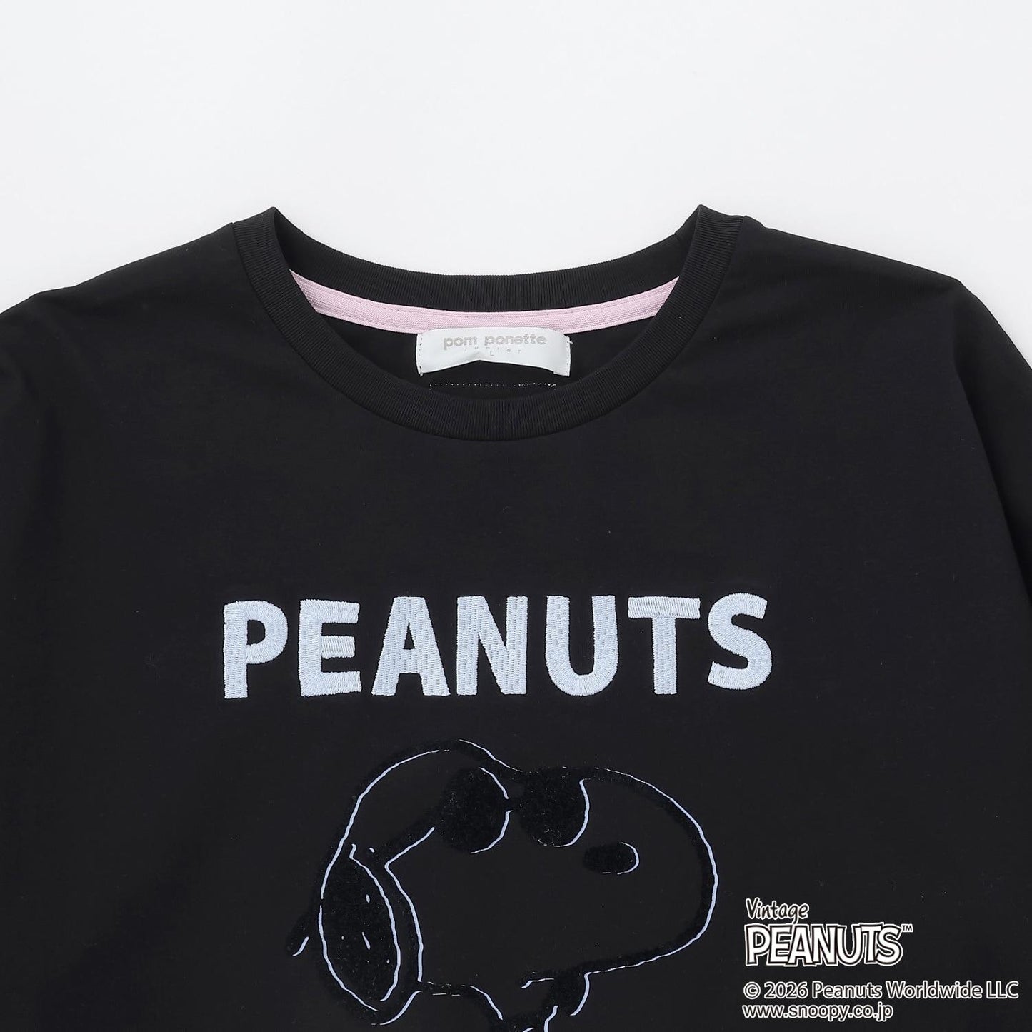 《PEANUTS》 接觸冷感 可拆袖T恤