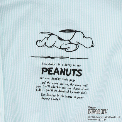《PEANUTS》 連帽收腰襯衫 × 接觸冷感T恤