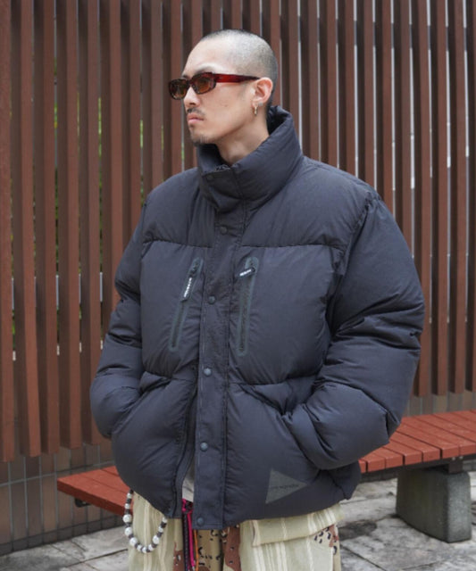 and wander/アンドワンダー puffer down jacket 羽絨夾克