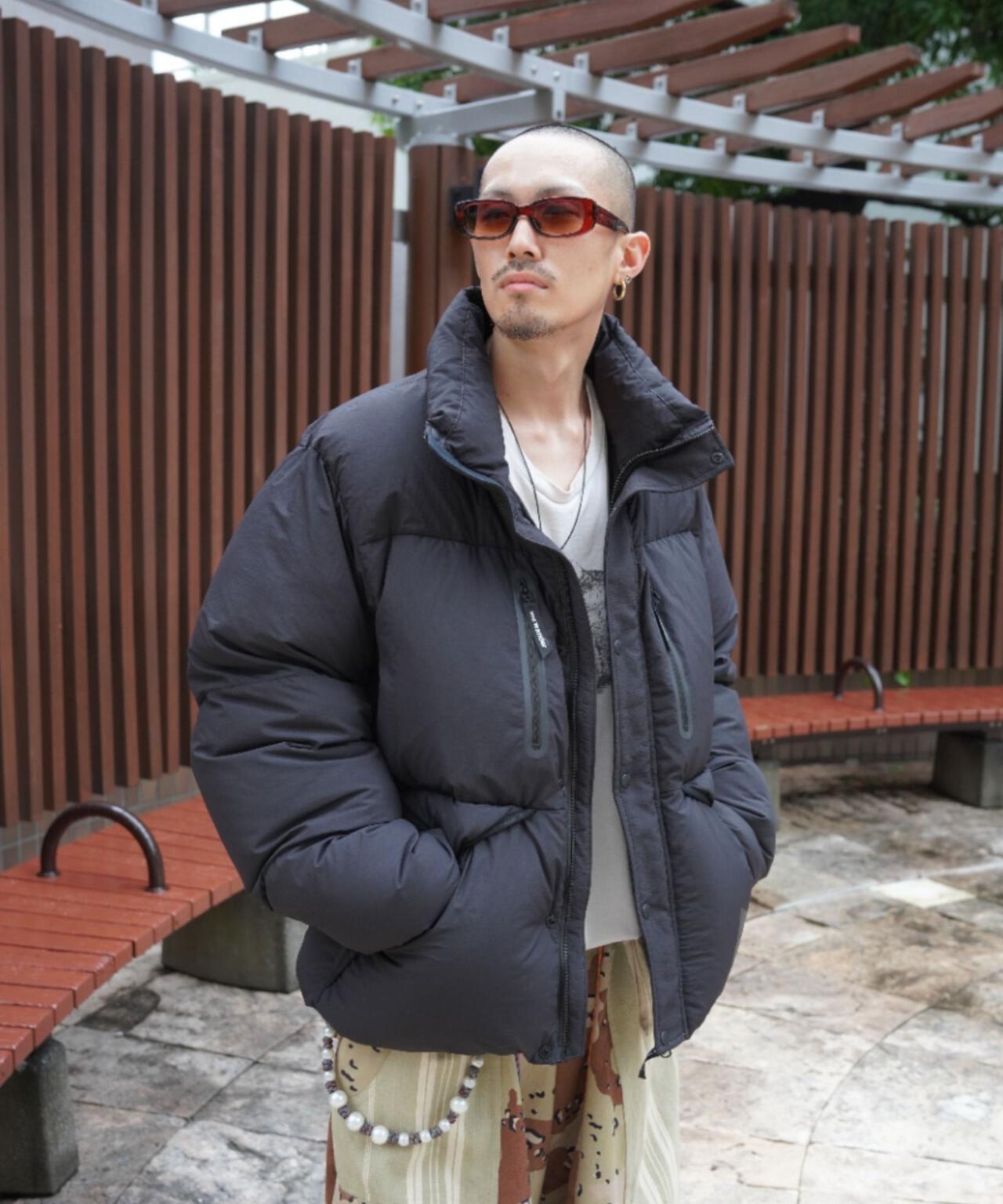 and wander/アンドワンダー puffer down jacket 羽絨夾克