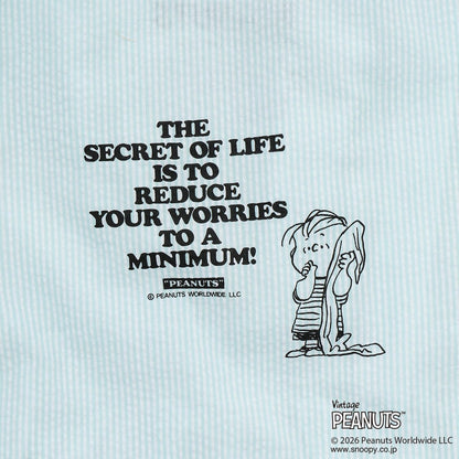 《PEANUTS》 連帽收腰襯衫 × 接觸冷感T恤