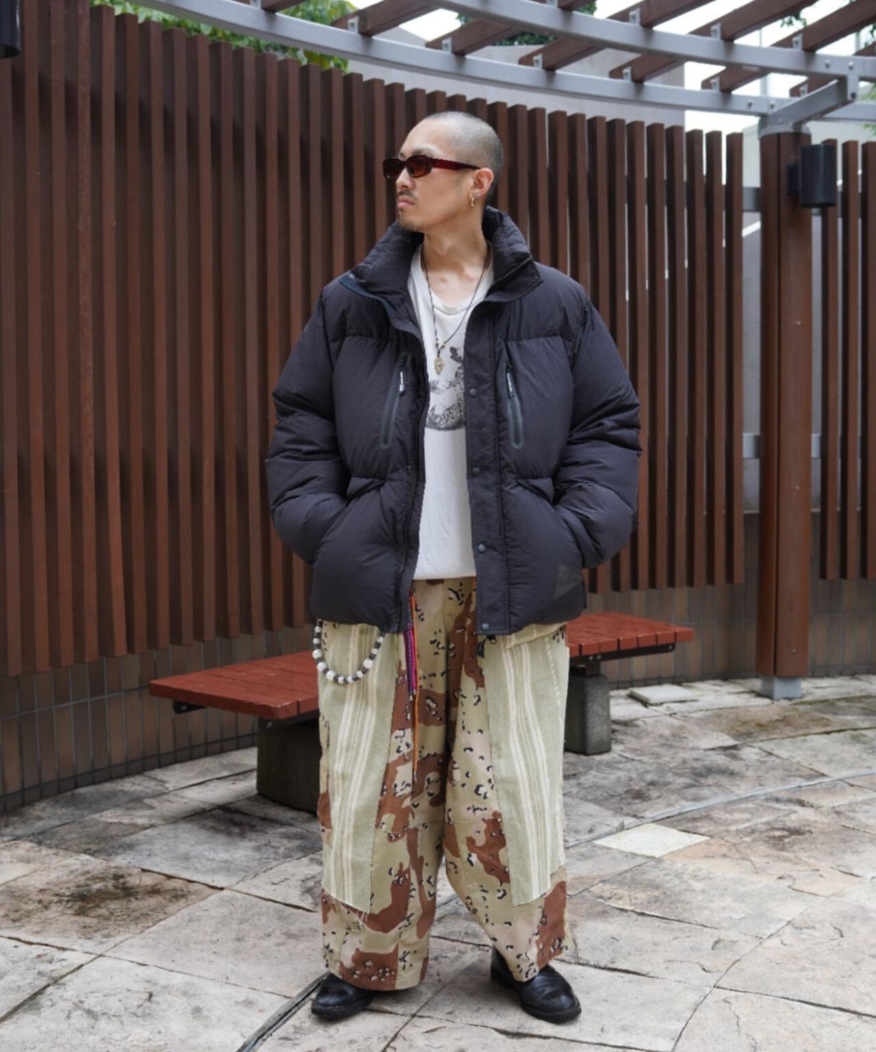 and wander/アンドワンダー puffer down jacket 羽絨夾克