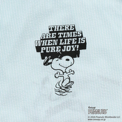 《PEANUTS》 連帽收腰襯衫 × 接觸冷感T恤