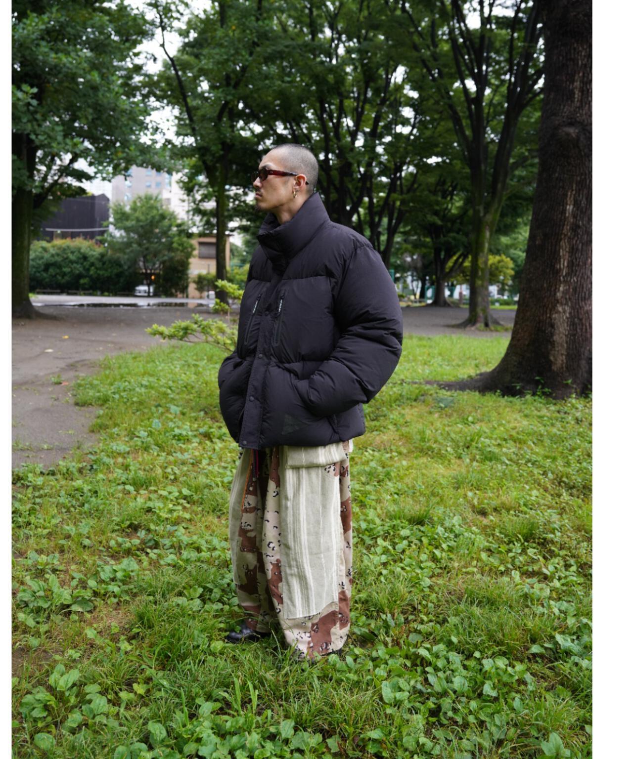 and wander/アンドワンダー puffer down jacket 羽絨夾克