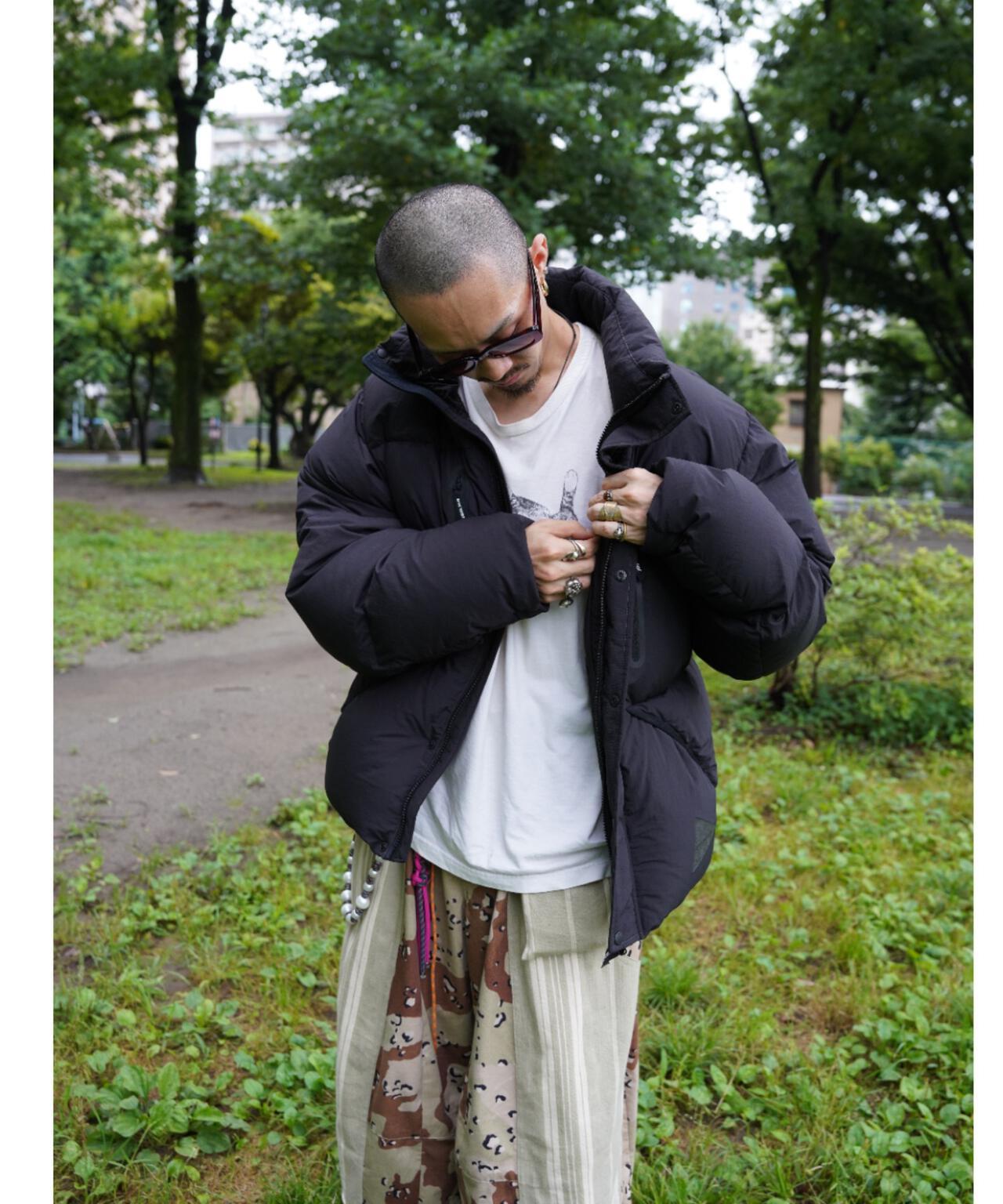 and wander/アンドワンダー puffer down jacket 羽絨夾克