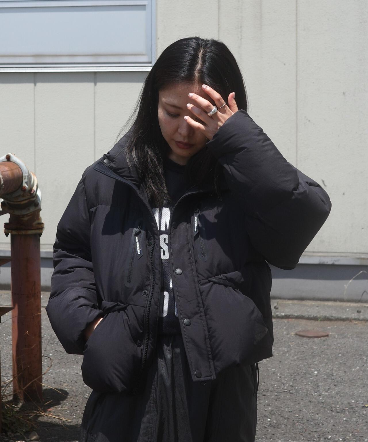 and wander/アンドワンダー puffer down jacket 羽絨夾克