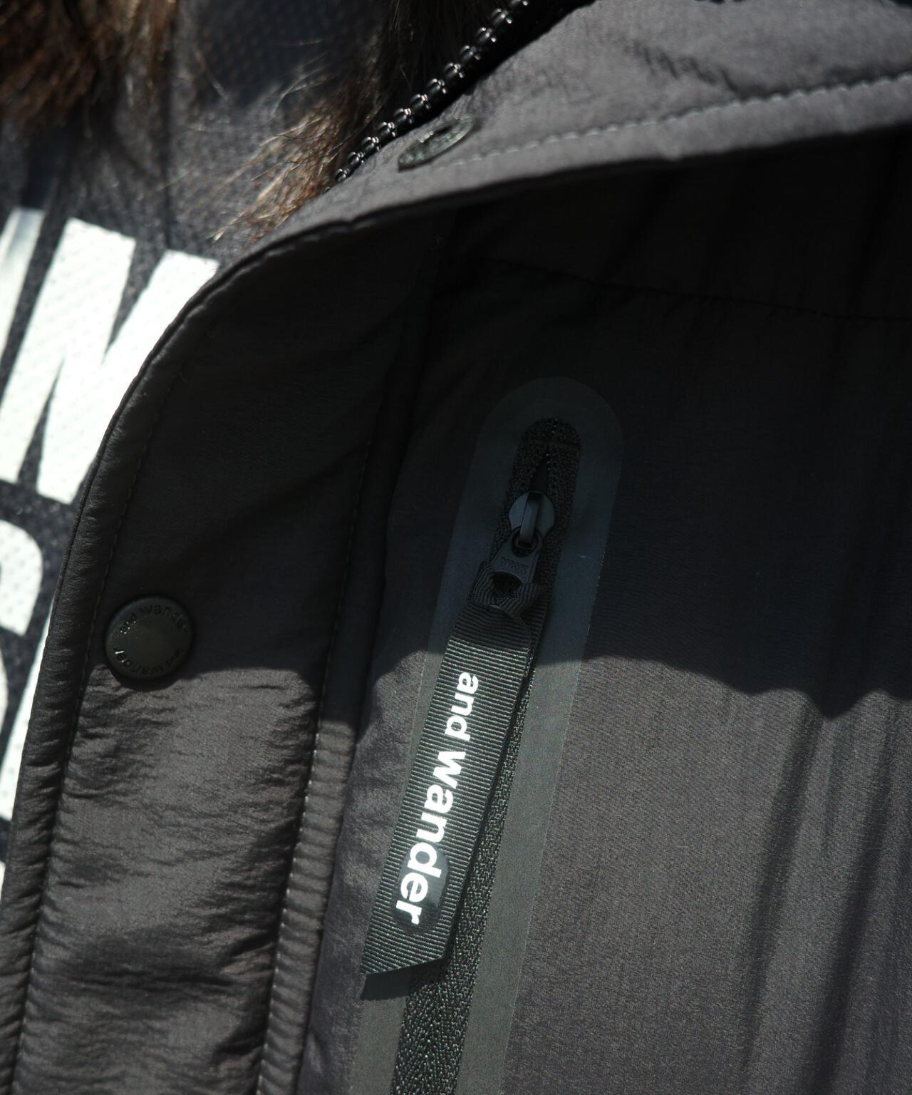 and wander/アンドワンダー puffer down jacket 羽絨夾克