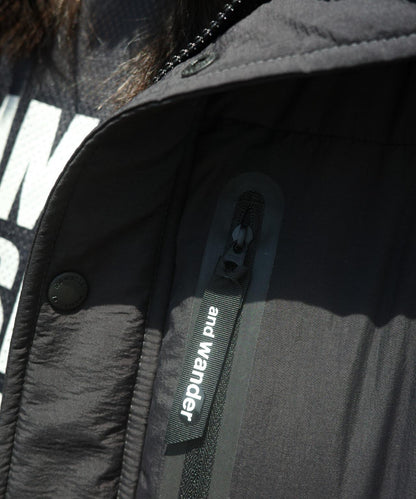 and wander/アンドワンダー puffer down jacket 羽絨夾克