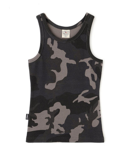 DAILY WOMAN RIB CAMO TANK TOP