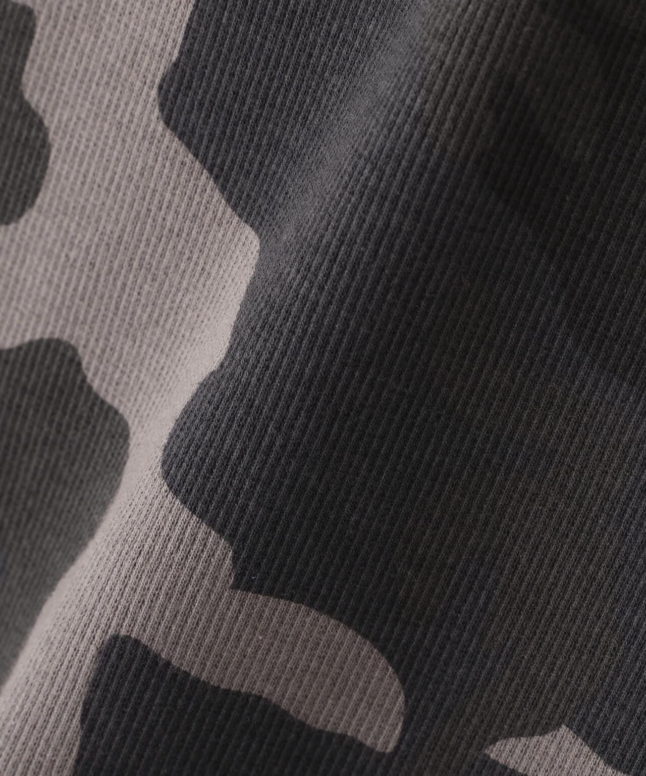RIB CAMO L/S CREW NECK T-SHIRT