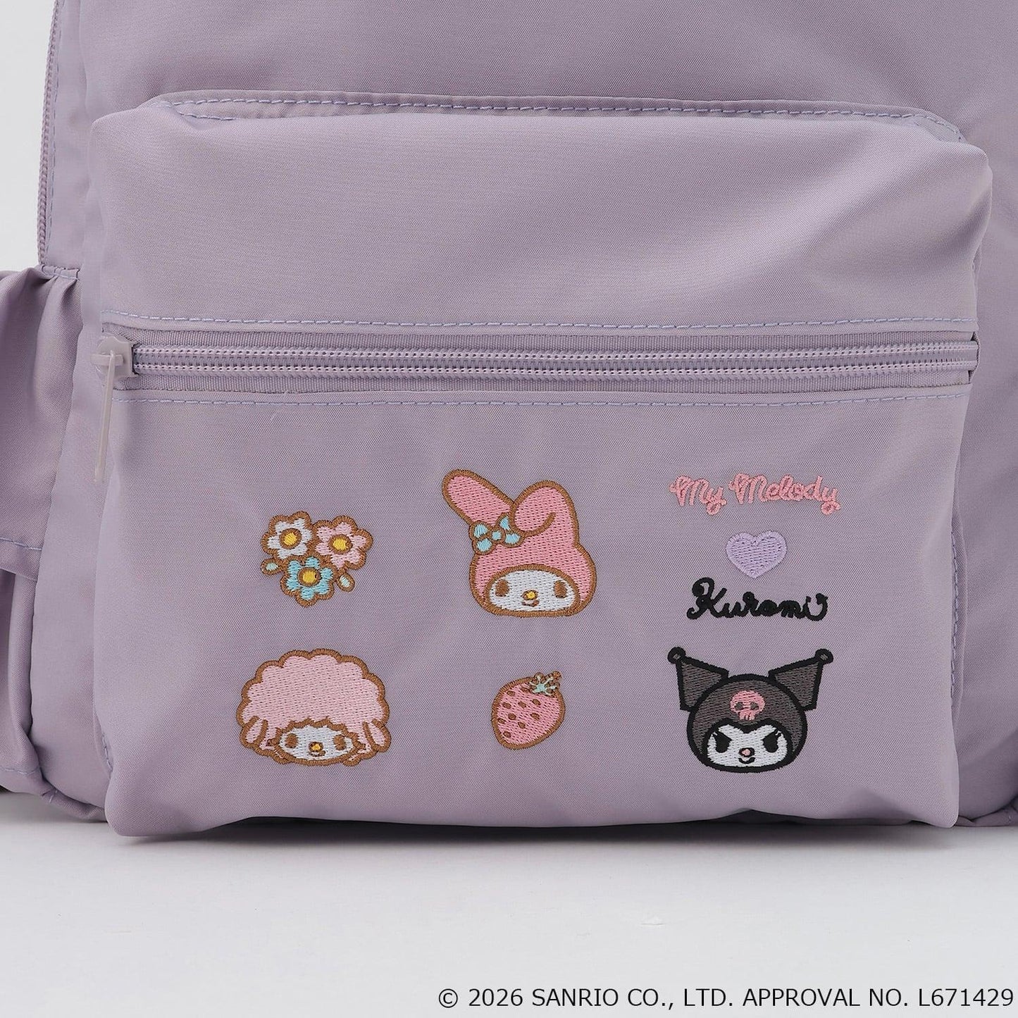 【サンリオキャラクターズ】荷葉邊雙肩包