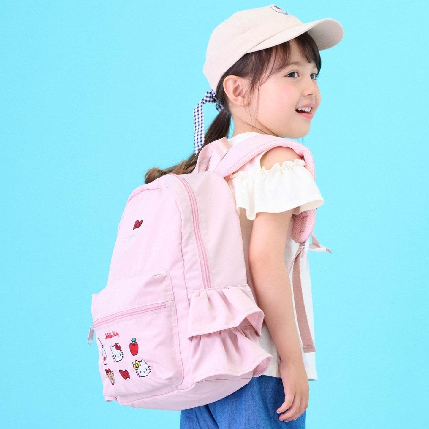【サンリオキャラクターズ】荷葉邊雙肩包