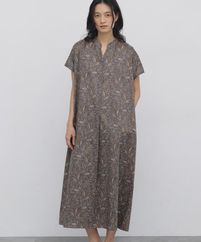 Liberty印花 Tana Lawn面料 法式袖連衣裙