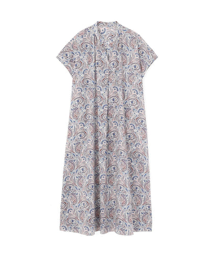 Liberty印花 Tana Lawn面料 法式袖連衣裙