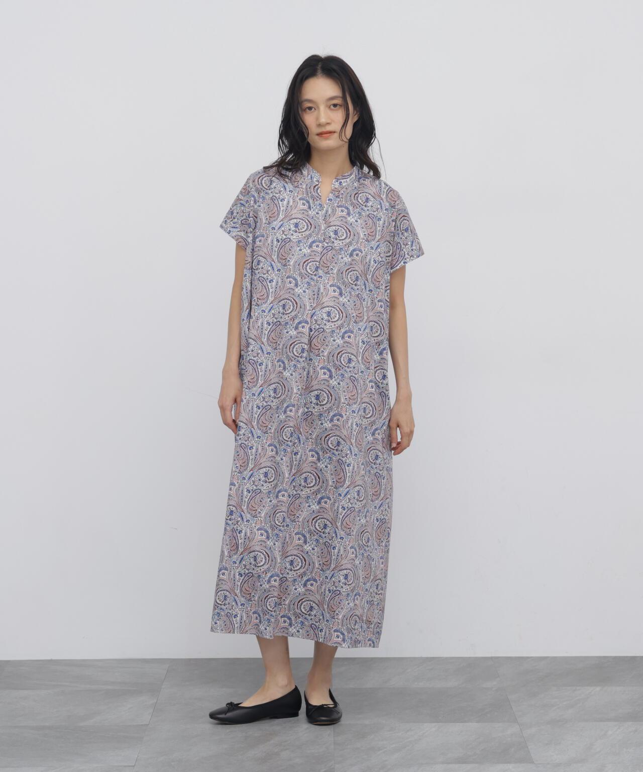 Liberty印花 Tana Lawn面料 法式袖連衣裙