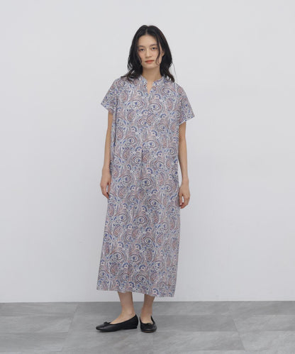 Liberty印花 Tana Lawn面料 法式袖連衣裙
