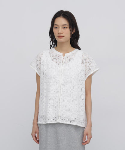 印度棉刺繡罩衫
