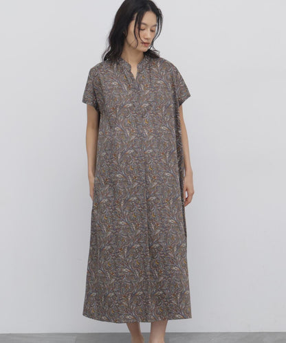 Liberty印花 Tana Lawn面料 法式袖連衣裙