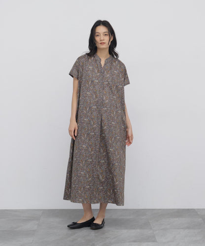 Liberty印花 Tana Lawn面料 法式袖連衣裙