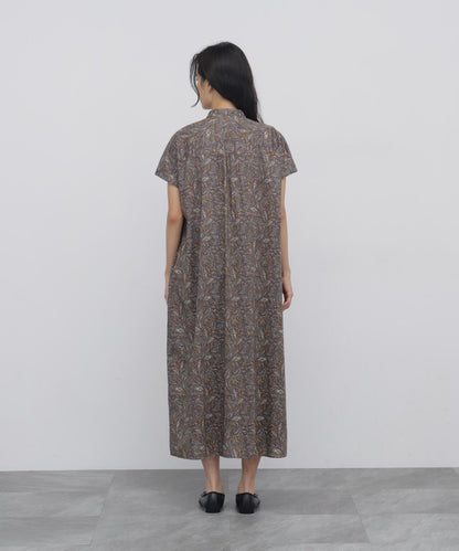 Liberty印花 Tana Lawn面料 法式袖連衣裙