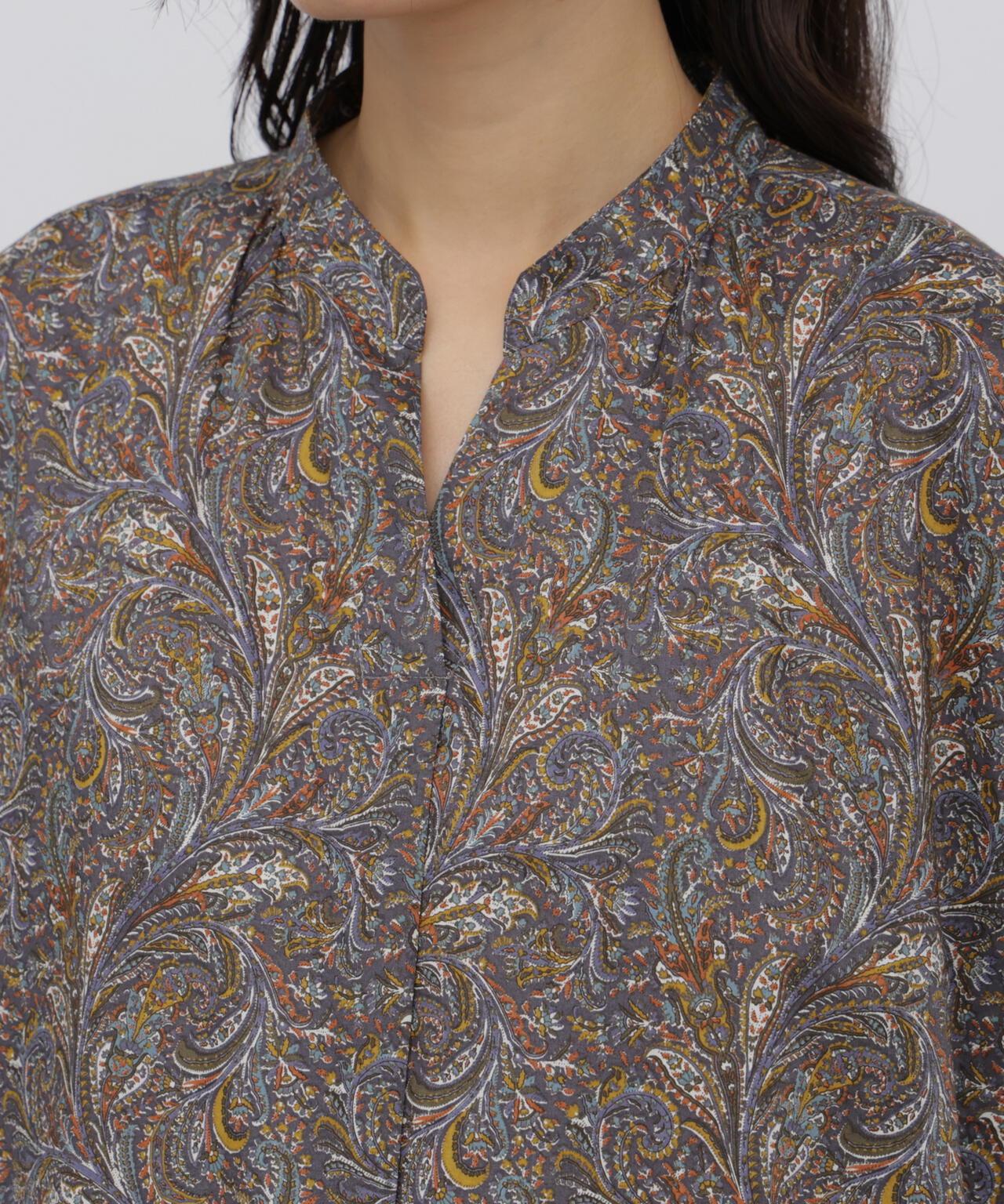 Liberty印花 Tana Lawn面料 法式袖連衣裙