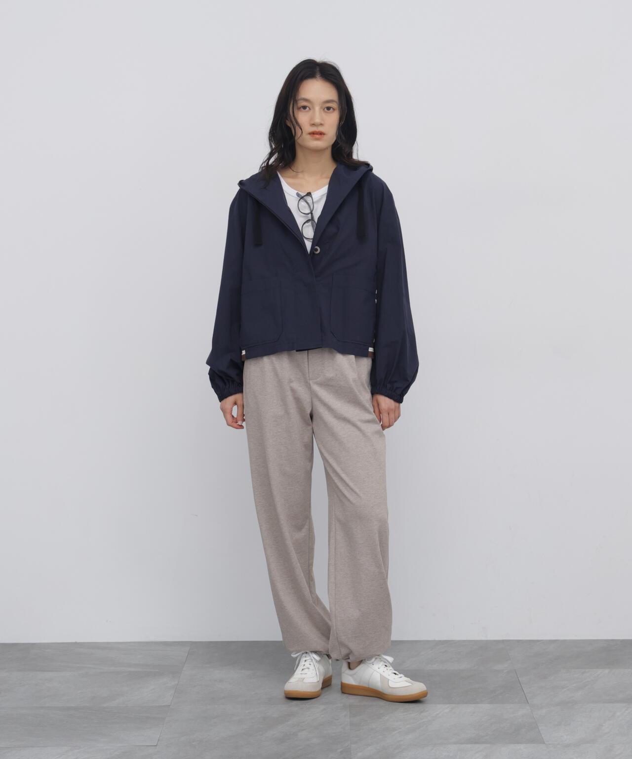 洗える / リラックス / Good Price 後網眼針織直筒慢跑褲