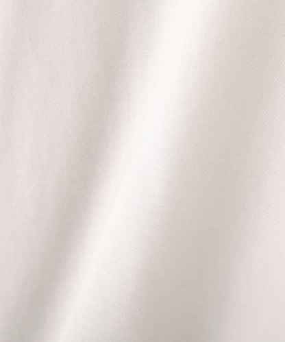 棉真絲府綢褶飾襯衫