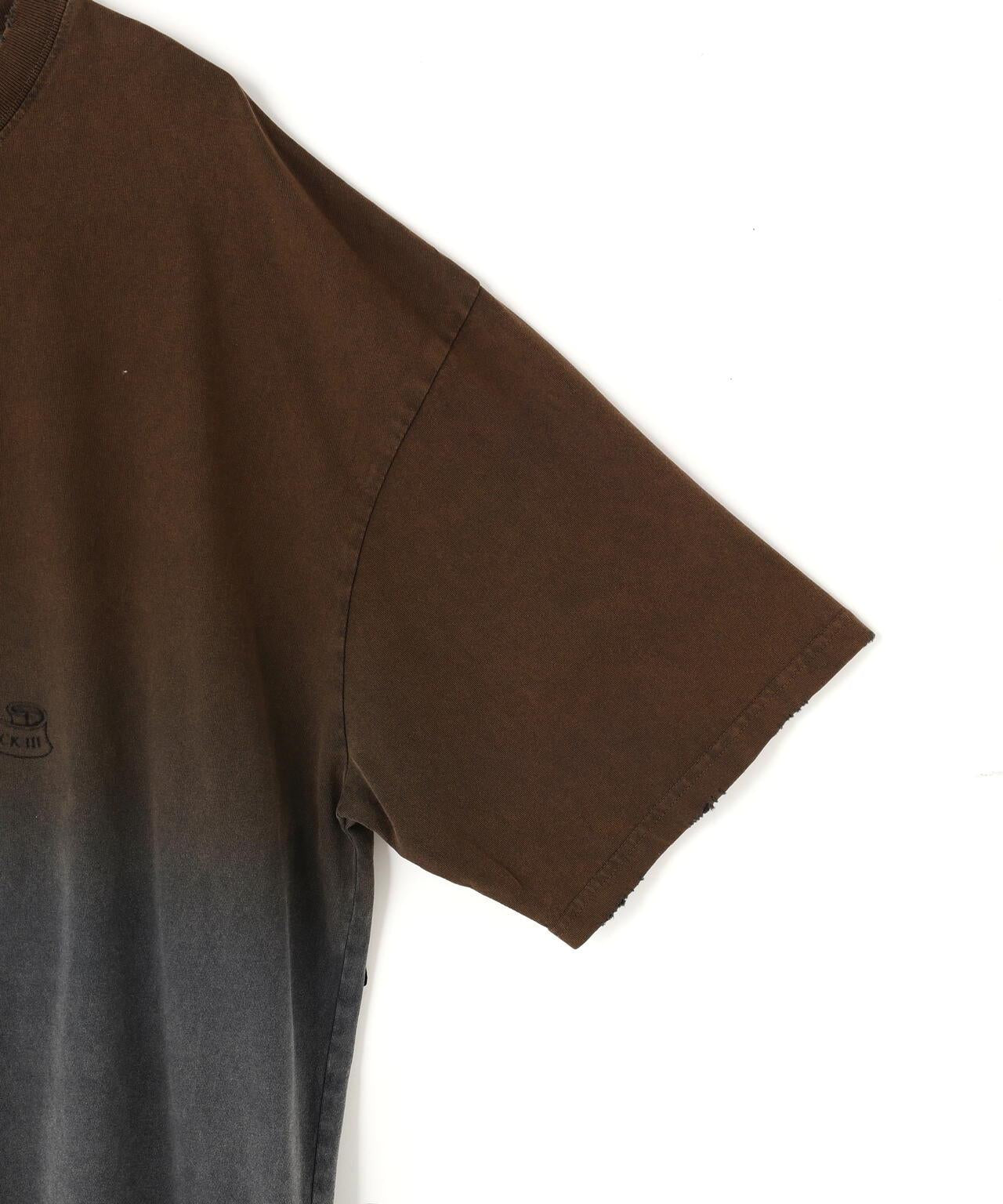 DankeSchon/ダンケシェーン/GRADATION RHINESTONE BIRD TEE
