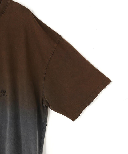 DankeSchon/ダンケシェーン/GRADATION RHINESTONE BIRD TEE