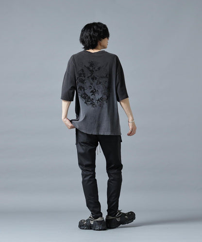 DankeSchon/ダンケシェーン/GRADATION RHINESTONE BIRD TEE