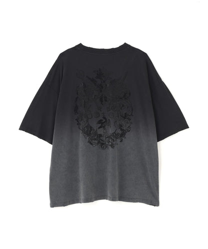 DankeSchon/ダンケシェーン/GRADATION RHINESTONE BIRD TEE