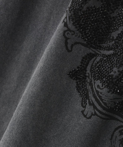 DankeSchon/ダンケシェーン/GRADATION RHINESTONE BIRD TEE