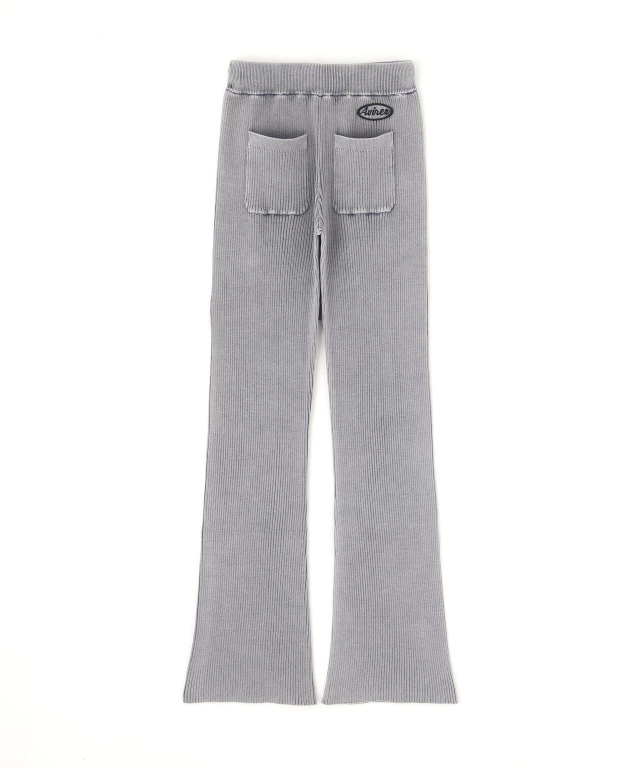VINTAGE WASH WAPPEN 針織長褲