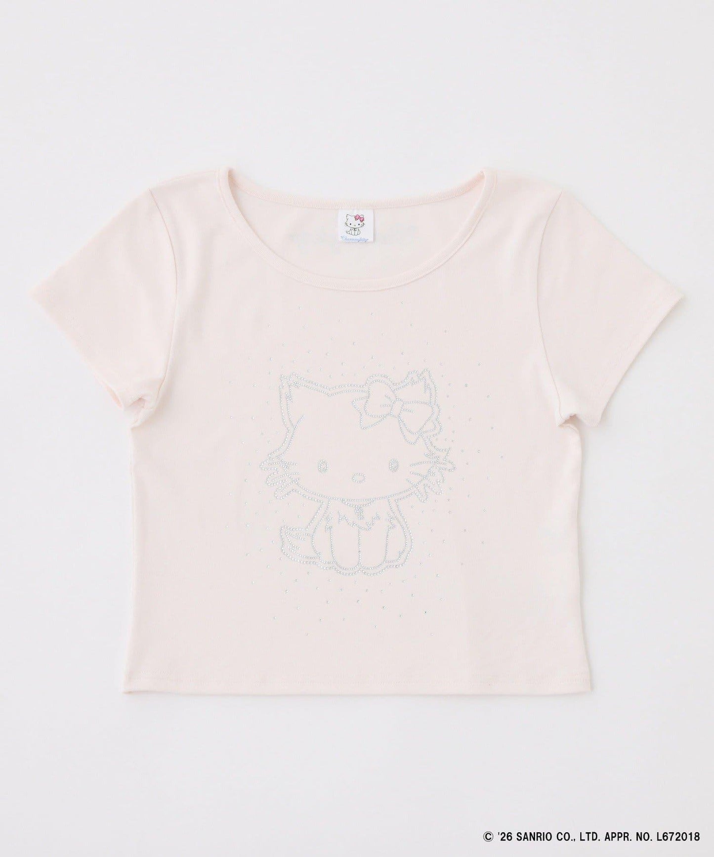 【チャーミーキティ】萊茵石T恤