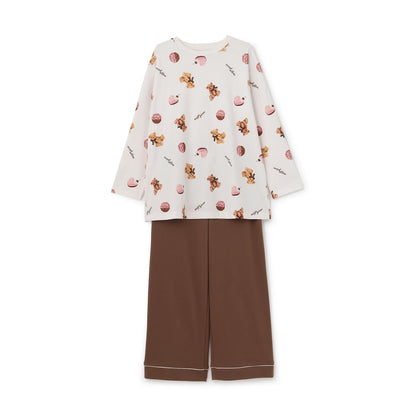 乳木果油加工 sweets bear圖案 家居服套裝