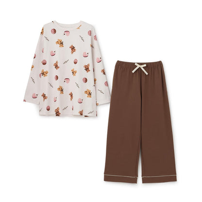 乳木果油加工 sweets bear圖案 家居服套裝