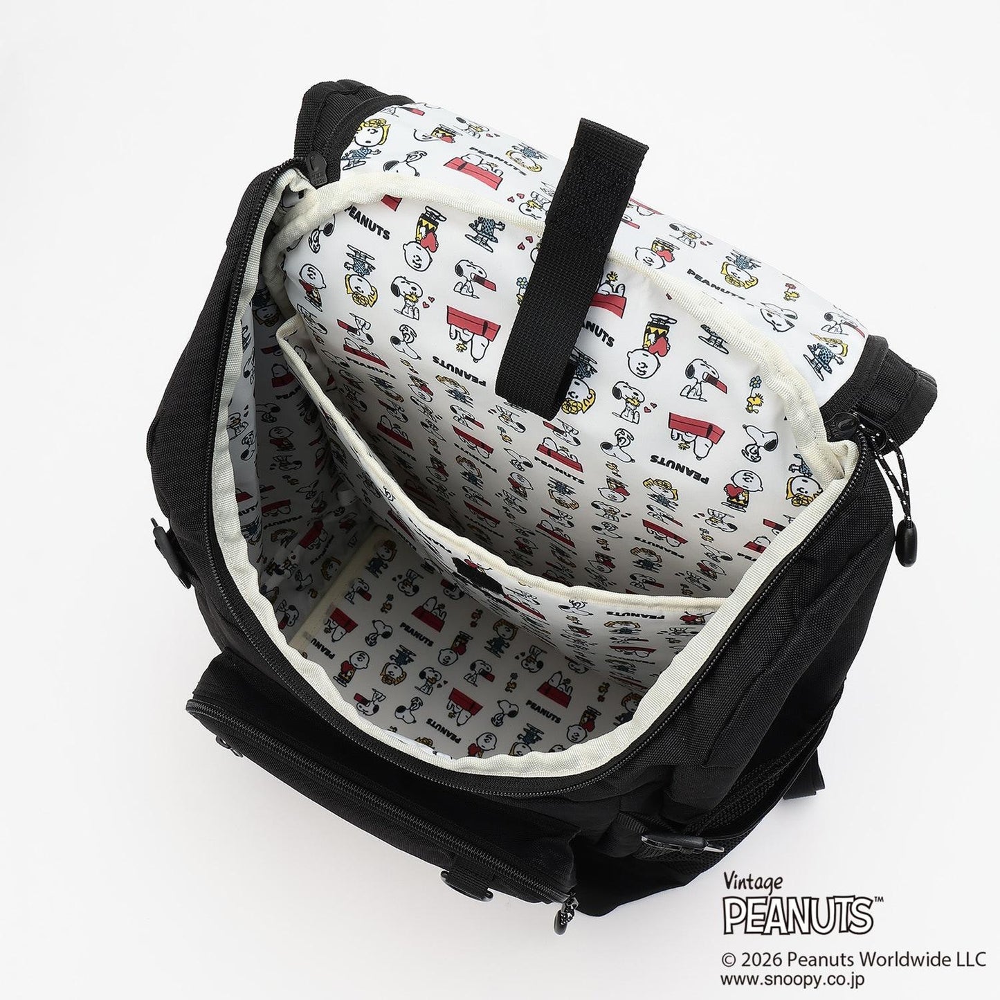 PEANUTS 桶形雙肩包 24.5L