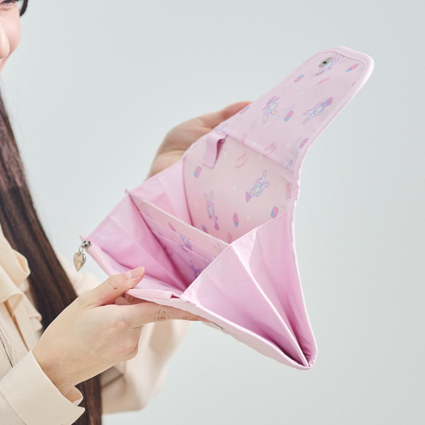 【商品】【Baby Berie醬】草莓絎縫 母子手冊多功能收納包