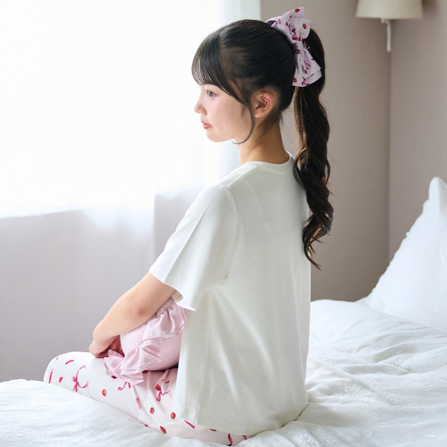 接觸冷感 撞色圖案 家居服套裝