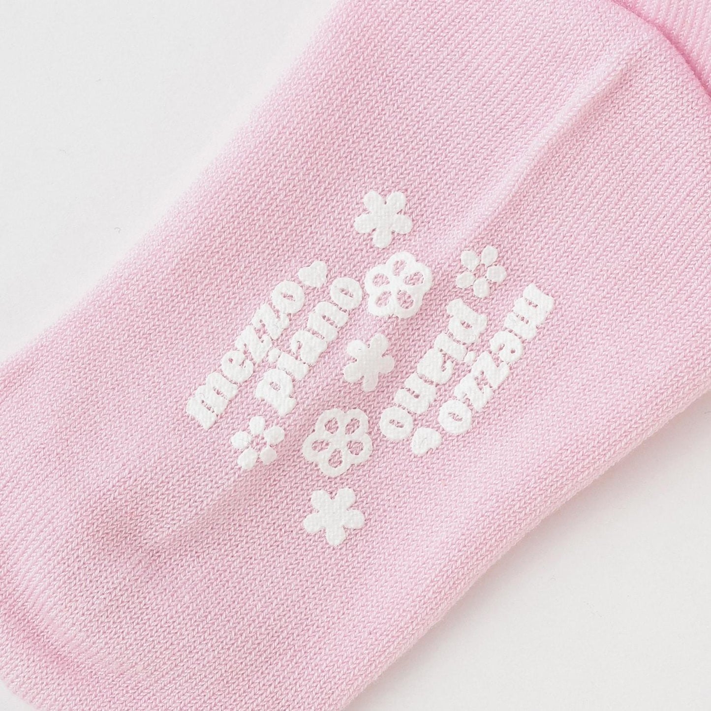 フリルロゴ刺繍襪子【日本製】