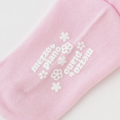 フリルロゴ刺繍襪子【日本製】
