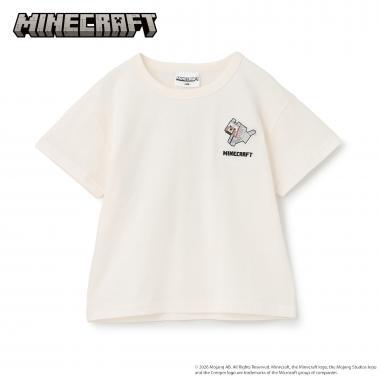 MINECRAFT 刺繡短袖T恤