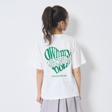 純棉 後背愛心Logo刺繡 短袖T恤