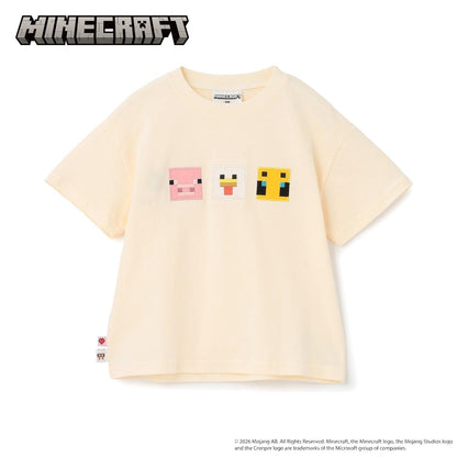 MINECRAFT 貼花短袖T恤