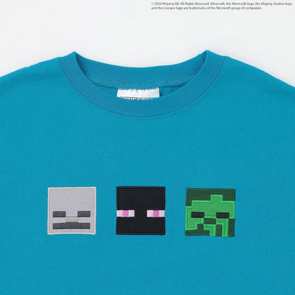 MINECRAFT 貼花短袖T恤